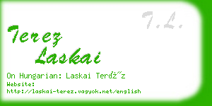 terez laskai business card